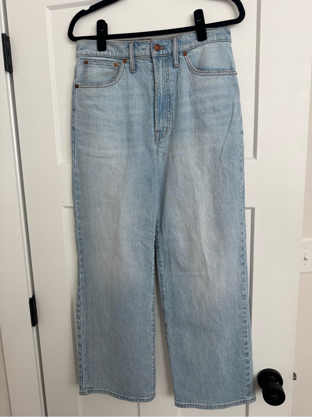 Madewell The Perfect Vintage Wide-Leg Crop Jean - Picture 2 of 5